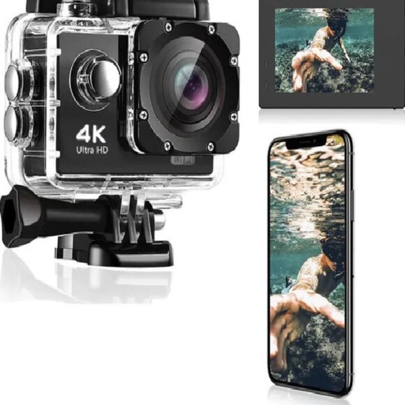 Want to Capture Stunning Moments Underwater? 🌊🎥 4K Waterproof Action Camera | - Picture 7 of 7